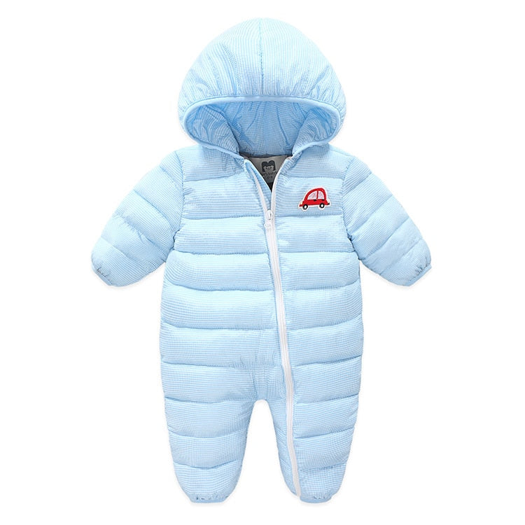 Winter Jumpsuit -  Warm Baby Children Jumpsuit - Just Kidding Store