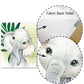 Watercolor Safari Animals Canvas Wall Art Tropical Jungle Animals Posters - Just Kidding Store