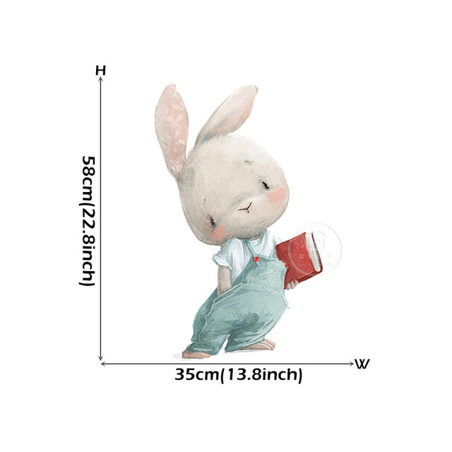 Bunny Wall Stickers - Just Kidding Store 