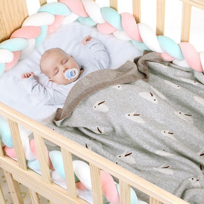 Baby Bunny Cotton Knitted Blanket