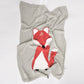 Pure Cotton Blanket - Red Fox - Just Kidding Store