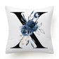 Floral Alphabet Cushion Cover - Initial Personalised Pillow Case - Just Kidding Store