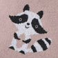Little Raccoon Baby Childrens Cotton Knitted Blanket - Just Kidding Store