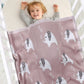 Baby Elephant Cotton Knitted Blanket - Just KIdding Store