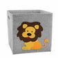 Cube Folding Storage Box Felt Cloth Toys Organizer - Just Kidding Store