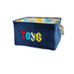Canvas Storage Basket - Kids Toys Organizer - Just Kidding Store