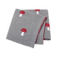 Forest Mushroom Baby Childrens Cotton Knit Blanket - Just Kidding Store