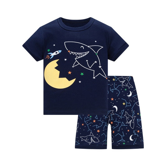 Baby Shark Summer Pajama Set