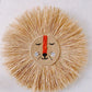 Hand Woven Lion Head -  Hanging Animal Ornament - Just Kidding Store