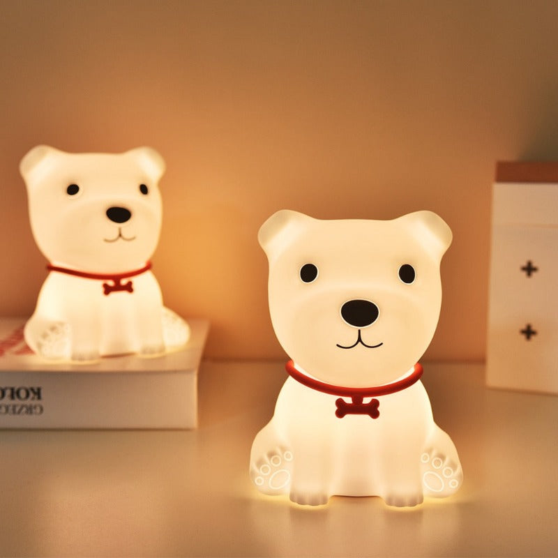 Puppy LED Night Light - Tap Control Color Changing Lamp - Just Kidding Store