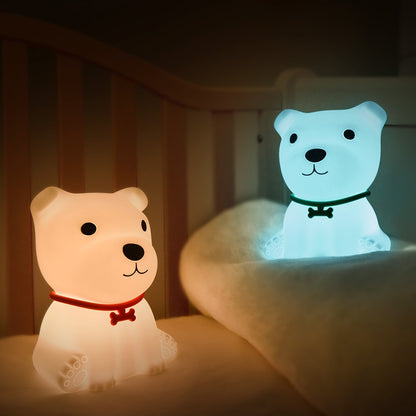 Puppy LED Night Light - Tap Control Color Changing Lamp