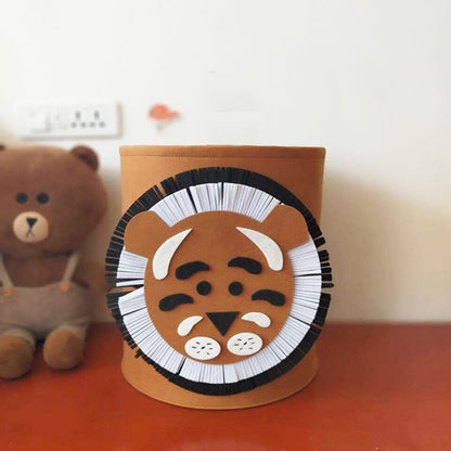 Felt Foldable Storage Basket - Toy Organizer - Just Kidding Store