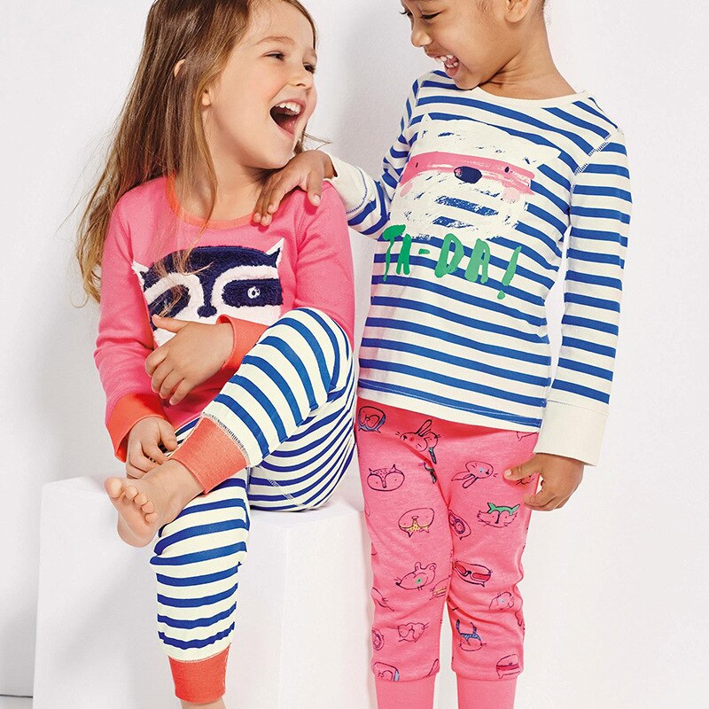 Little Raccoon Kids Pajama Children Sleepwear - Just Kidding Store 