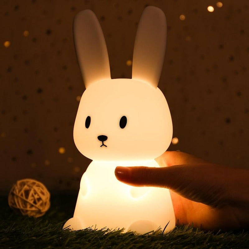 Bunny LED Night Light Tap Control Color Changing Lamp - Just Kidding Store
