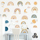 Boho Rainbow Wall Stickers - Nursery Decals - Just Kidding Store