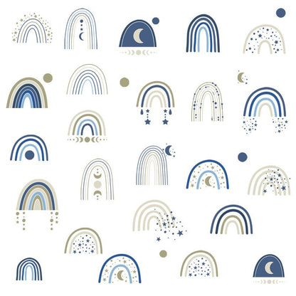 Boho Rainbow Wall Stickers - Nursery Decals - Just Kidding Store