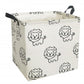 Cube Canvas Basket -  Toy Storage Box - Just Kidding Store