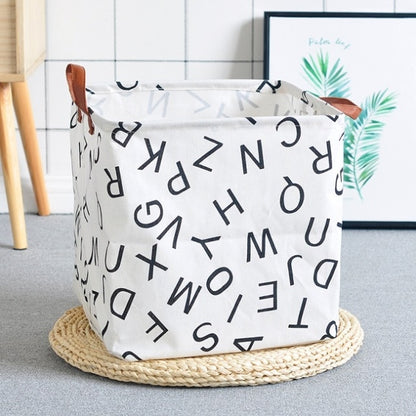 Cube Canvas Basket -  Toy Storage Box - Just Kidding Store