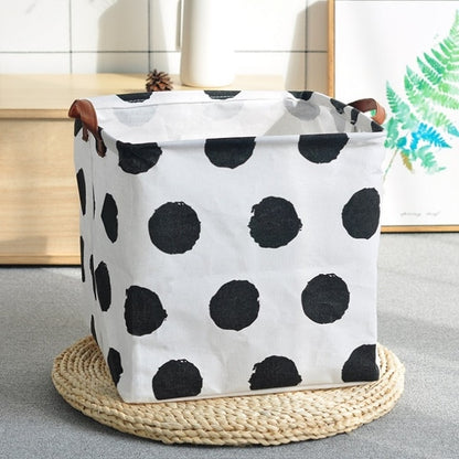 Cube Canvas Basket -  Toy Storage Box - Just Kidding Store