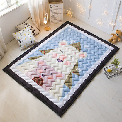 Quilted Children Play Mat Baby Anti Skid Crawling Mat - Just Kidding Store