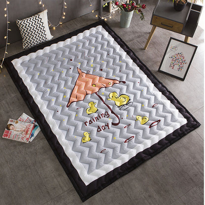 Quilted Children Play Mat Baby Anti Skid Crawling Mat - Just Kidding Store