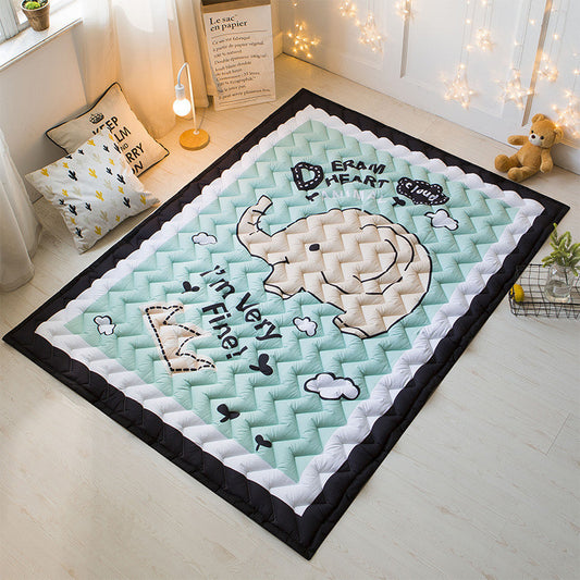 Quilted Children Play Mat Baby Anti Skid Crawling Mat - Just Kidding Store