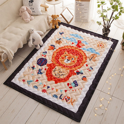 Quilted Children Play Mat Baby Anti Skid Crawling Mat - Just Kidding Store