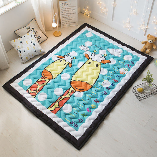Quilted Children Play Mat Baby Anti Skid Crawling Mat - Just Kidding Store