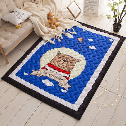 Quilted Children Play Mat Baby Anti Skid Crawling Mat - Just Kidding Store