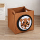 Felt Cube Storage Basket - Toy Organizer - Just Kidding Store