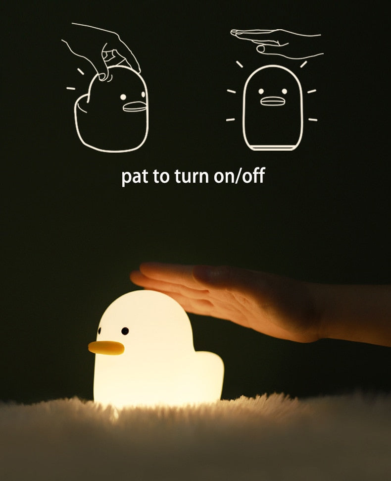 Duck LED Light - Touch Sensor Switching Lamp - Just Kidding Store