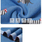 Black Dog Baby Children Cotton Knitted Blanket - Just Kidding Store