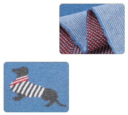 Black Dog Baby Children Cotton Knitted Blanket - Just Kidding Store