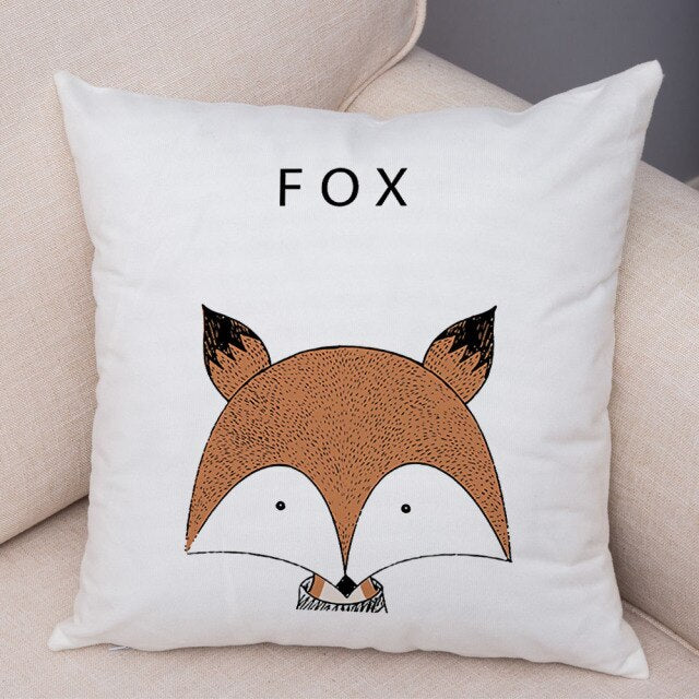 Animal Pals Kids Cushion Covers Kids Throw Pillow - Just Kidding Store
