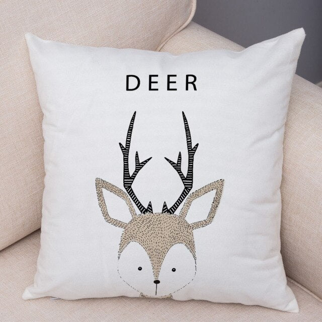 Animal Pals Kids Cushion Covers Kids Throw Pillow - Just Kidding Store