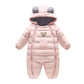 Baby Children Hooded Winter Overalls Warm Jumpsuit - Just Kidding Store