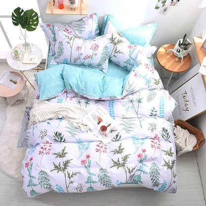 Colorful Leaves Childrens Bedding Set - Just Kidding Store