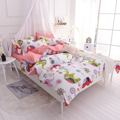Colorful Elephant Bedding Set - Just Kidding Store