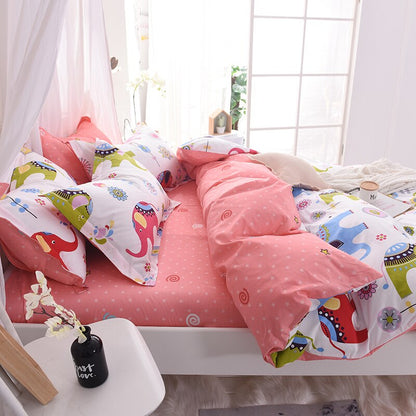 Colorful Elephant Bedding Set - Just Kidding Store