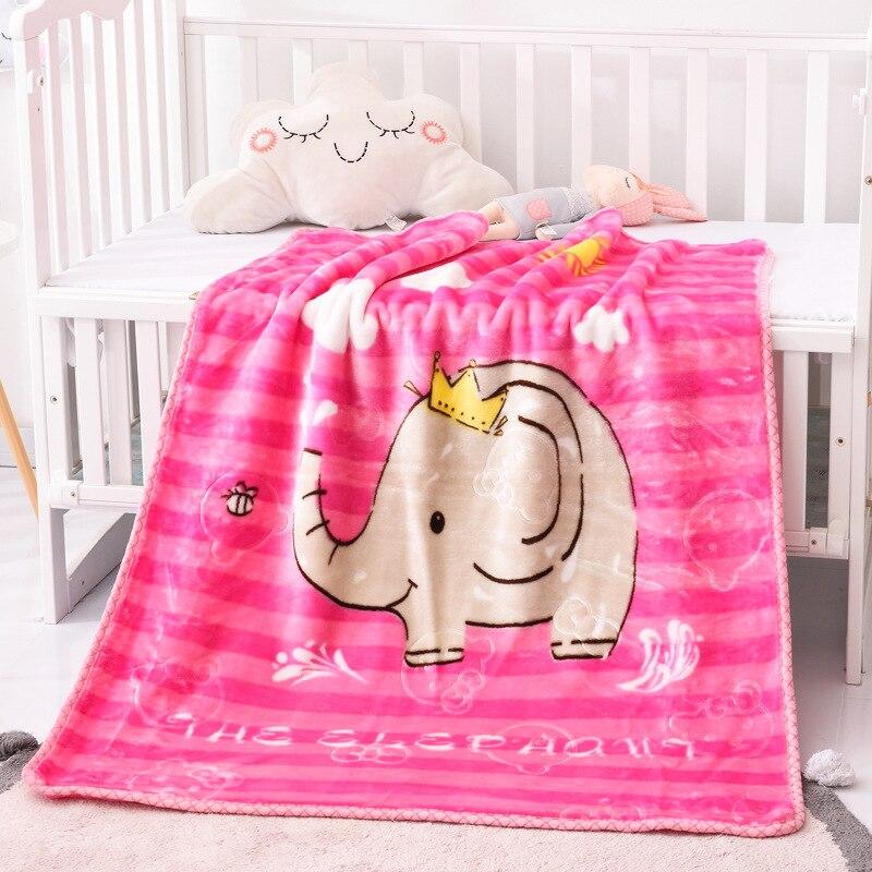 Coral Fleece  Blanket - Unicorn Elephant Bear - Just Kidding Store