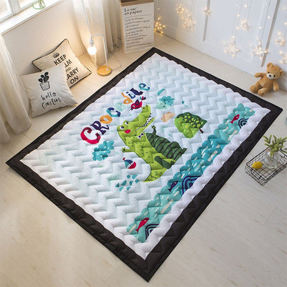 Quilted Play Mat - Baby Anti Skid Crawling Mat - Just Kidding Store