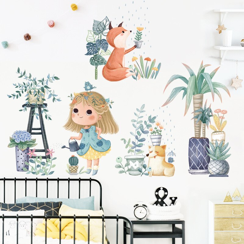 Magical Garden Nursery Sticker Wall Decal - Just Kidding Store