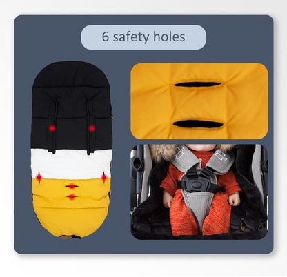 Stroller Footmuff - Winter Thick Pram Envelope - Just Kidding Store