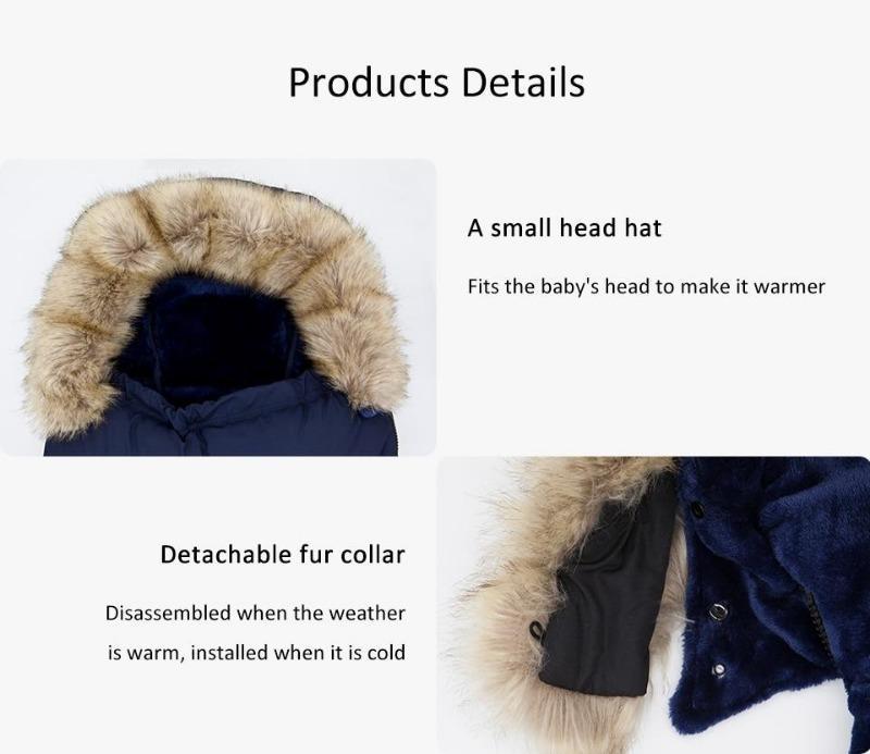 Stroller Footmuff - Winter Thick Pram Envelope - Just Kidding Store