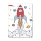 Solar System Canvas Wall Art - Nursery Prints - Just  Kidding Store