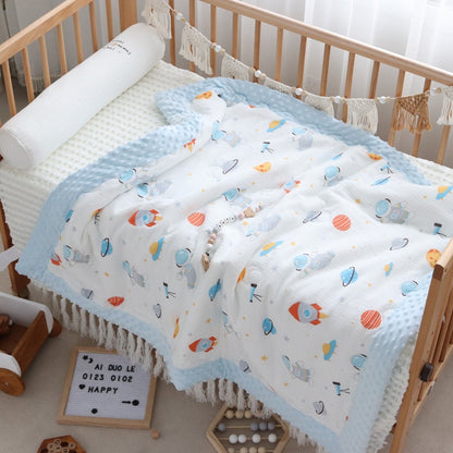 Winter Thick Cotton Baby Children Cover With Filler - Outer Space - Just Kidding  Store