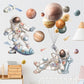 Space Travel Astronauts Wall Sticker - Just Kidding Store