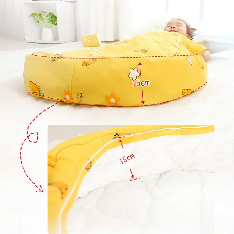 Sleeping Bag - Thick Winter Detachable Sleeves Anti-Kick Sleepsack - Just Kidding Store