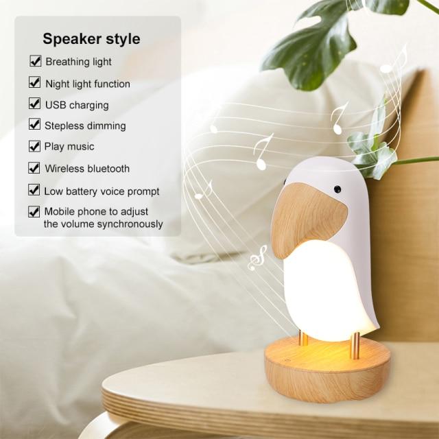 LED Toucan Children Bluetooth Night Light - Just Kidding Store