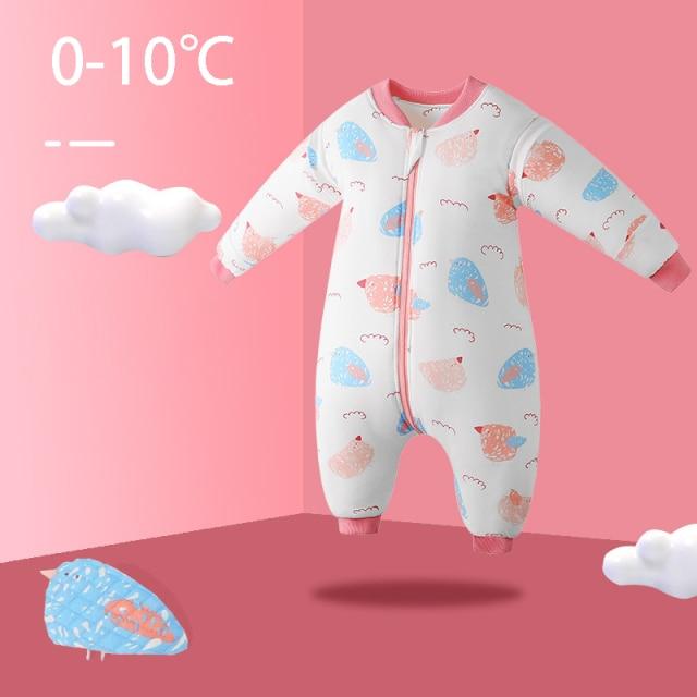 Baby Toddler Kids Winter Sleep Suit Warm Sleepsack - Just Kidding Store